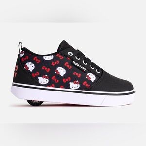 Heelys Kids Sneakers in Black and Red with Fun Print
